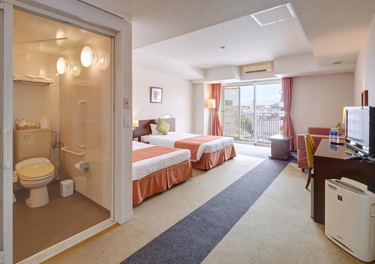 Hotel Yugaf Inn Okinawa Nago Bagian luar foto