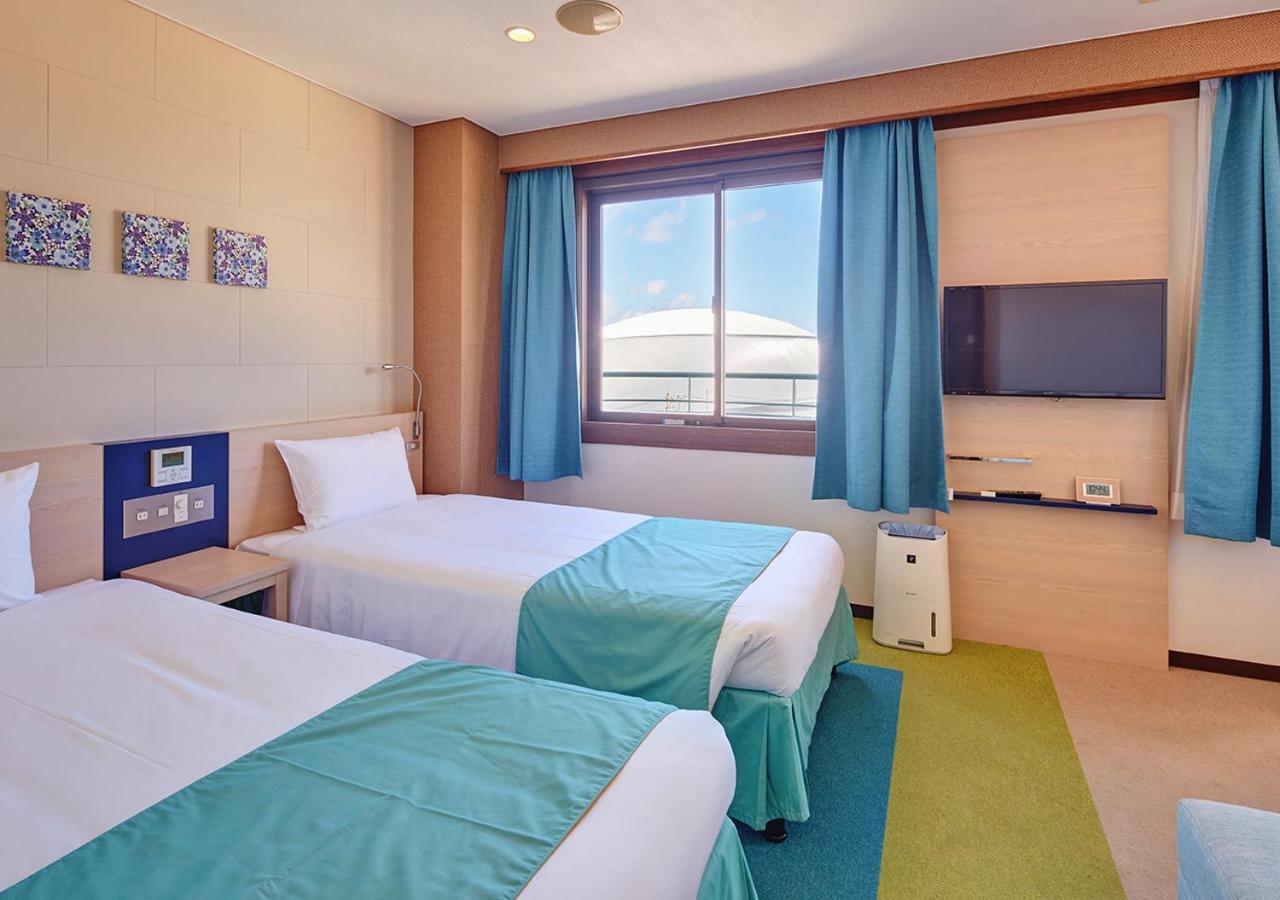 Hotel Yugaf Inn Okinawa Nago Bagian luar foto